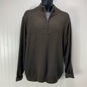 OSCAR DE LA RENTA 1/4 zip sweater